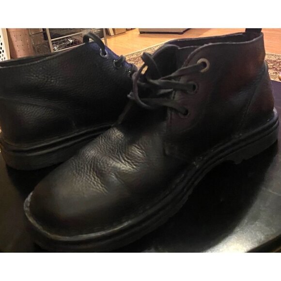 DR MARTENS  #AW004, Men’s, Size 10,  Sussex  Industrial Chukka Boots, Black Leat main image 10
